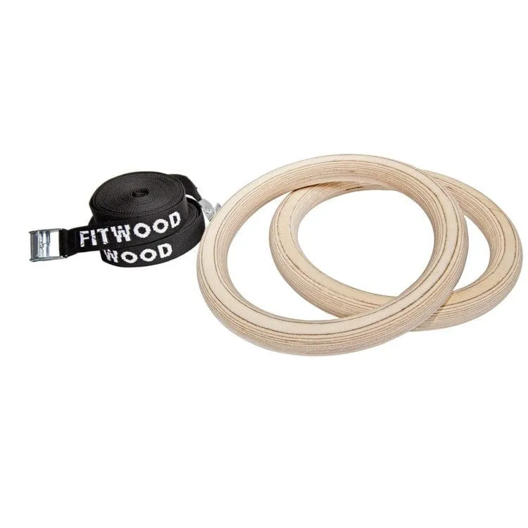 FitWood Gymnastikringar ULPU Bärbar