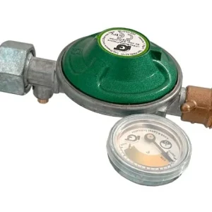 Gasolregulator med manometer, 1,5kg/h