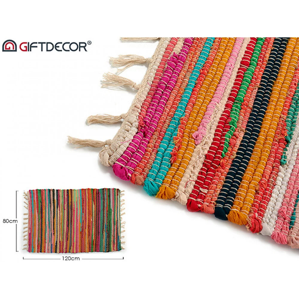 Giftdecor - Matta Av Olika Tygfibrer 60X90