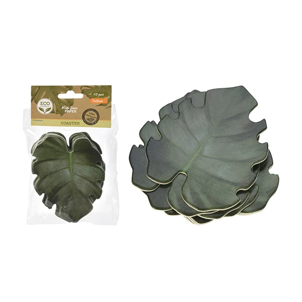 Glasunderlägg blad