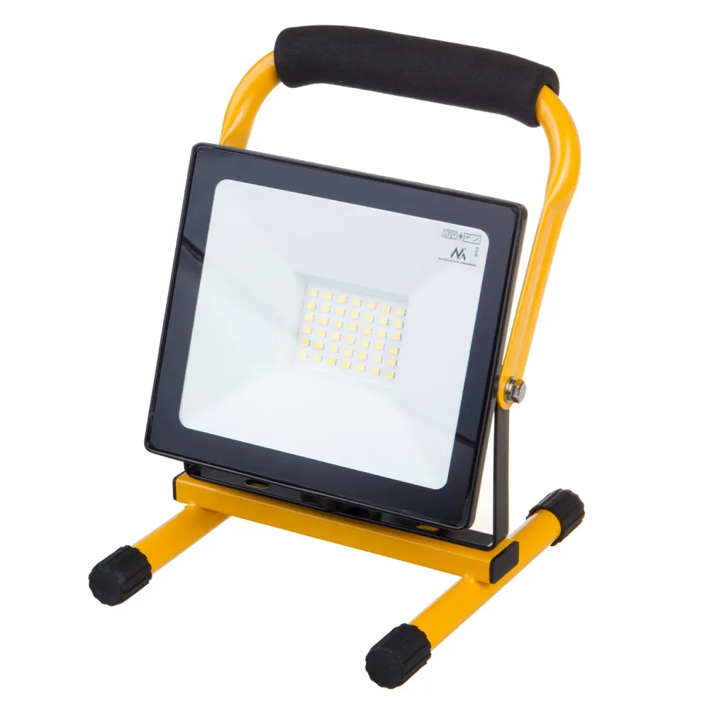 Halogenstrålkastare krita varm 2400 lm 30 W + stativ