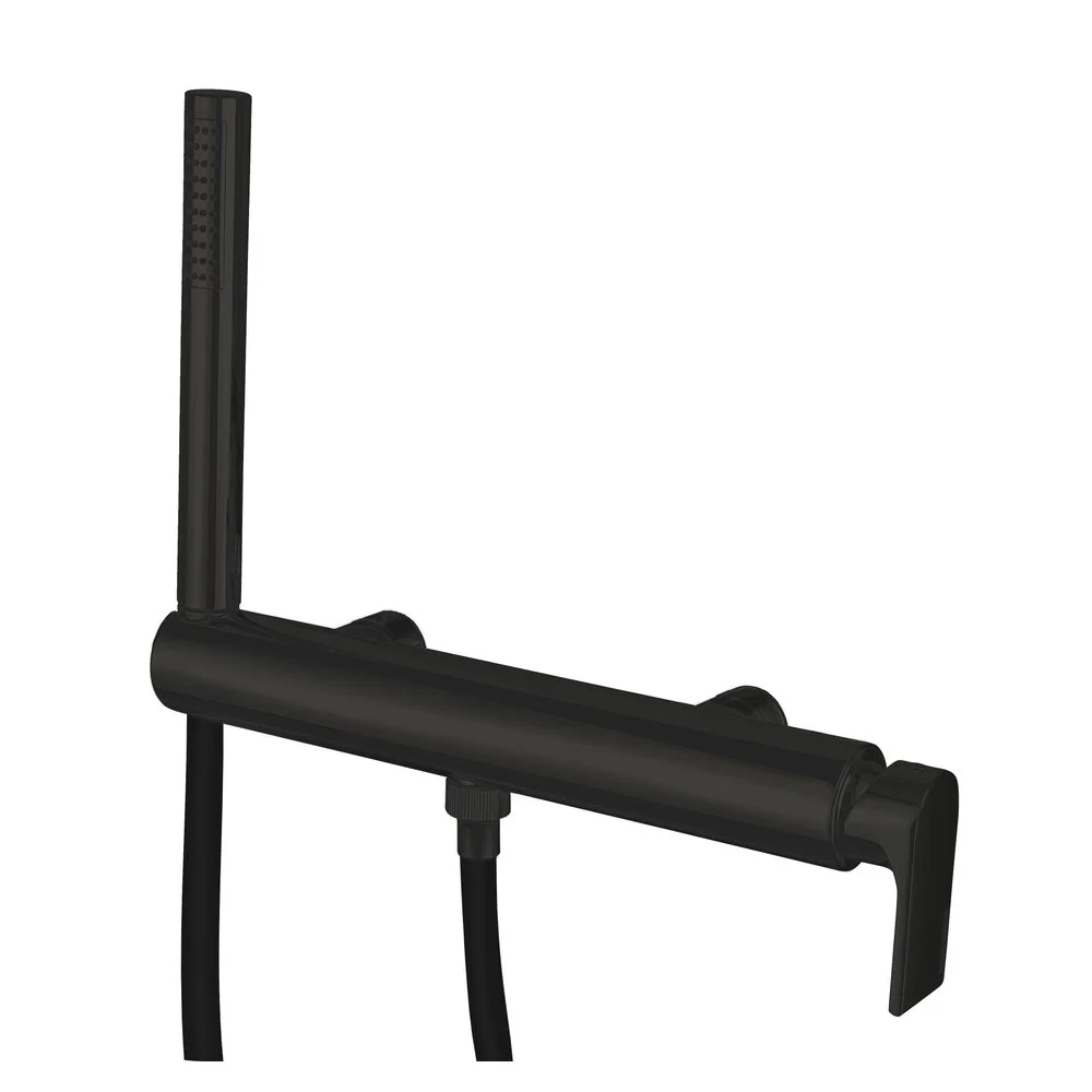 Heavy Duty Duschbyggarna Duschblandare Simple Svart