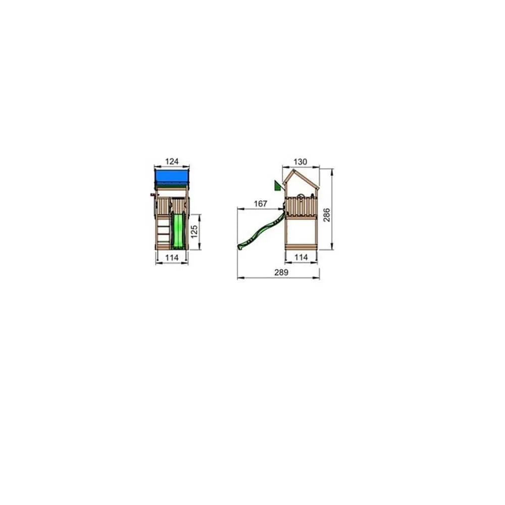 Heavy Duty Jungle Gym Lektorn Home