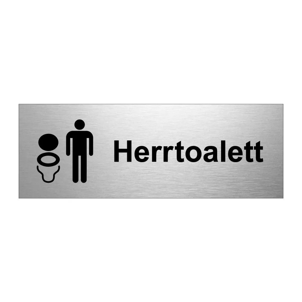 Herrtoalett Quick-Release 225x80mm