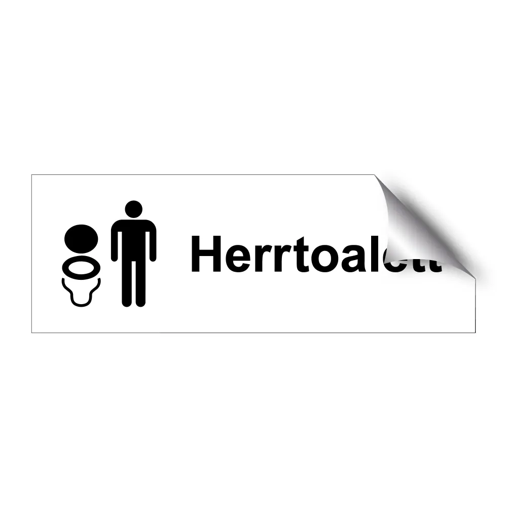 Herrtoalett Quick-Release 225x80mm