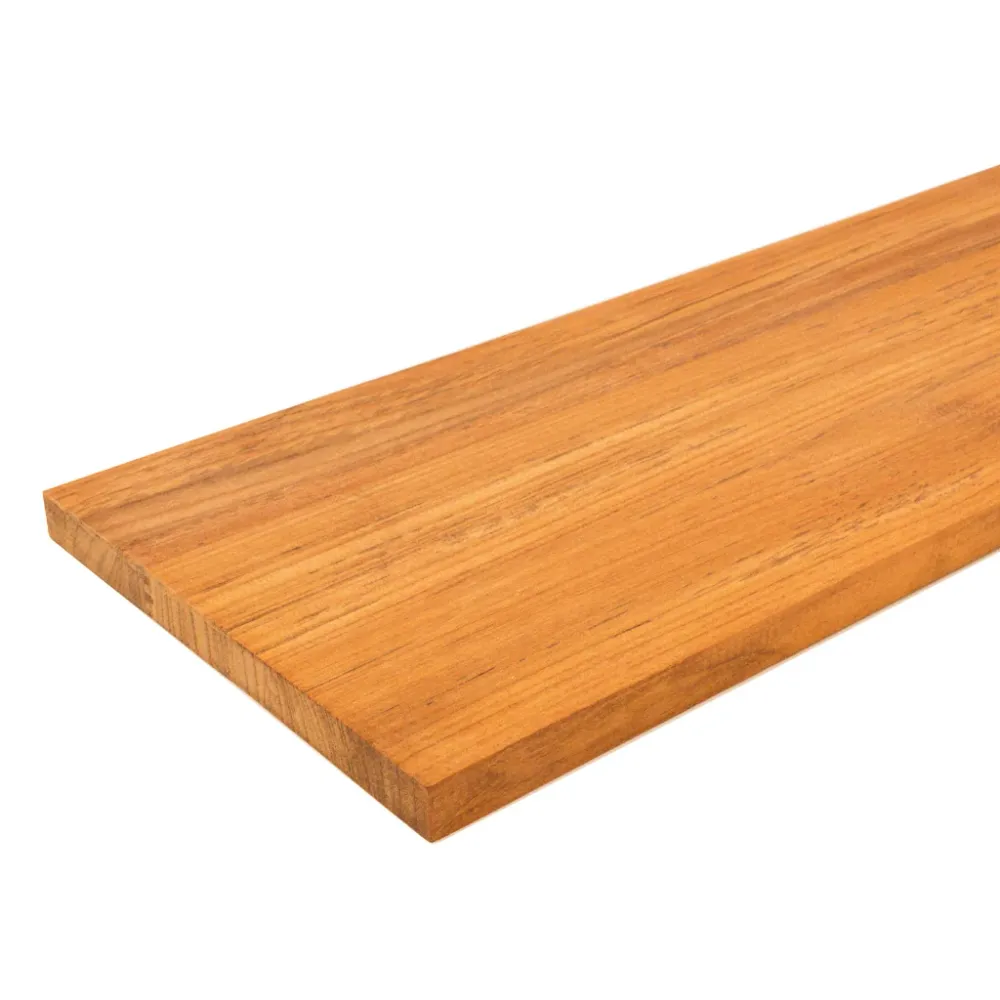 Hyllplan teakwood 1200 x 33 x 15 mm