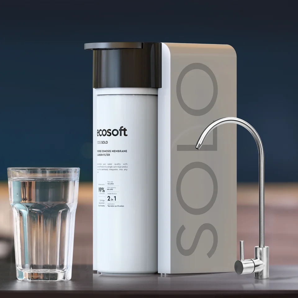 Impact Ready Ecosoft CROSS Solo RO System - Omvänd Osmos