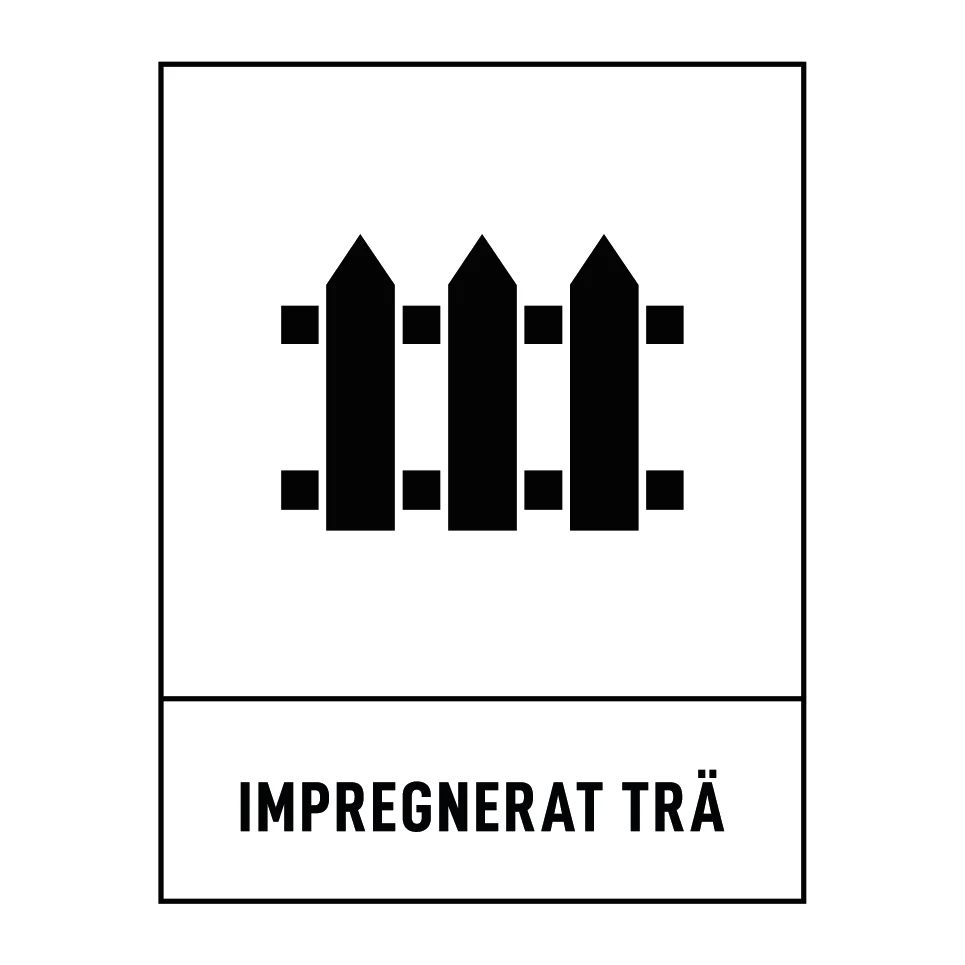 Impregnerat trä 180x235mm