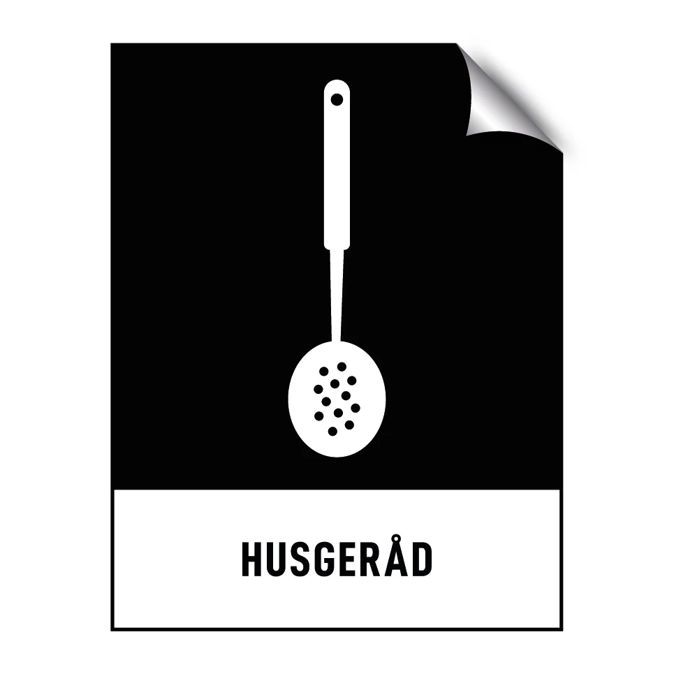 Industristyrka Husgeråd 180x235mm