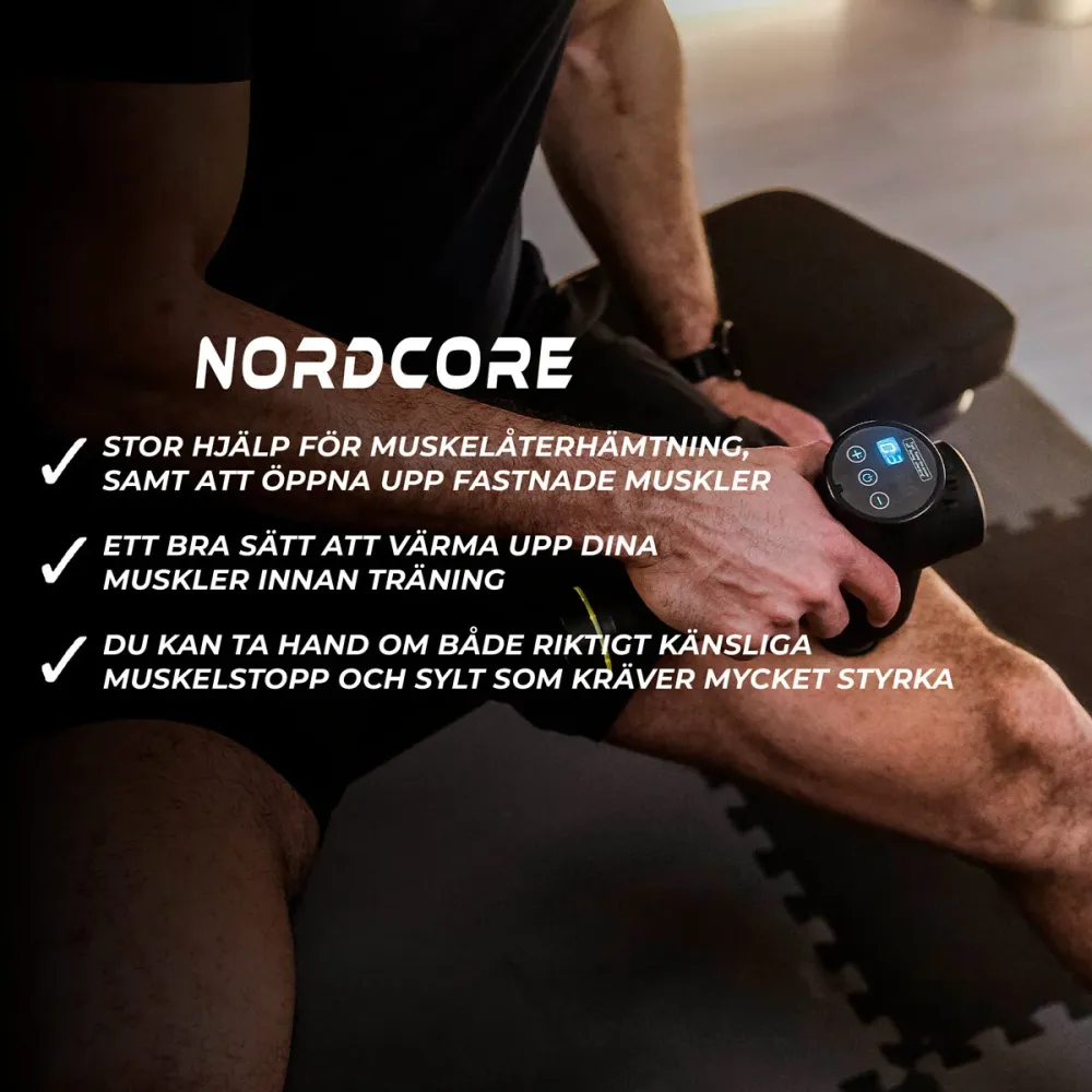 Industristyrka Nordcore Massage gun Core massagepistol