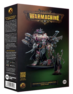 Industristyrka Warmachine: Exulon Nostilla & Aberration Mercenary