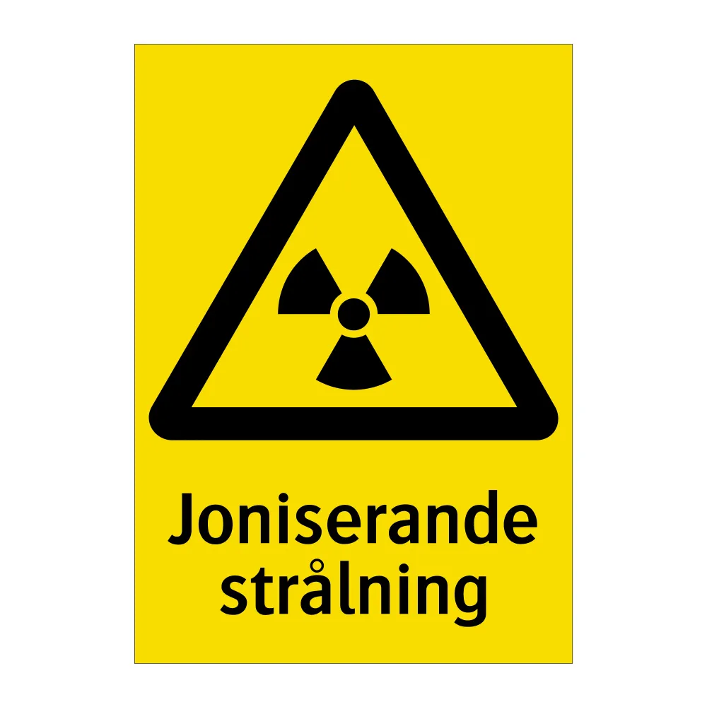 Joniserande strålning 148x210mm