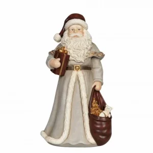 Juldekoration Inomhus Tomte Julklapp 16x15,5x31cm