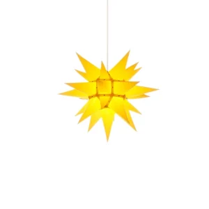 Julstjärna Herrnhuter 40 cm citron