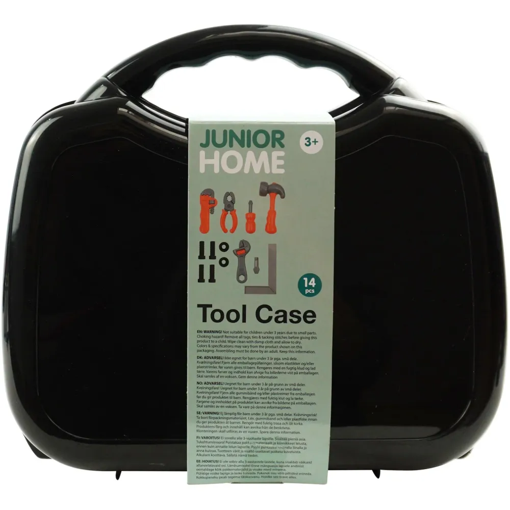 Junior Home Tool Case 14 Pcs | Lifetime Warranty
