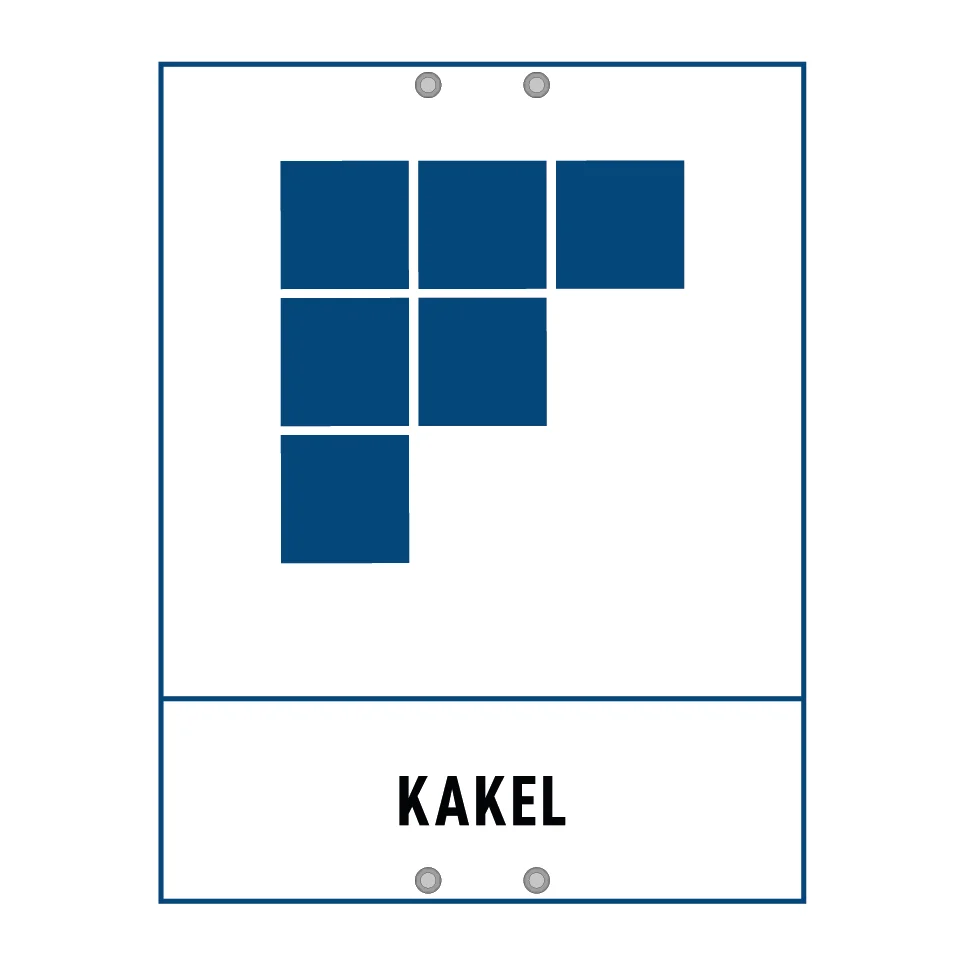 Kakel 180x235mm