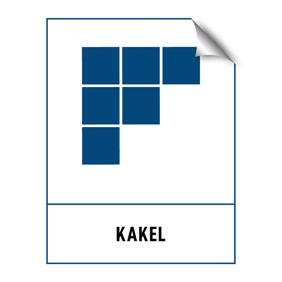 Kakel 180x235mm