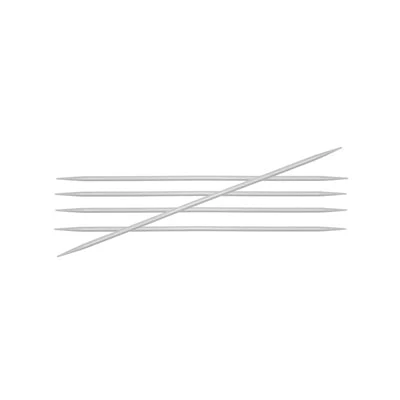KnitPro Basix Alu. Strømpepinde 15cm 2.00mm