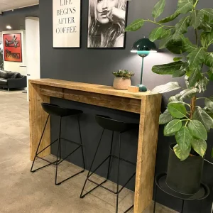 Konsolbord af Genbrugsplanker Drywall Installation 100