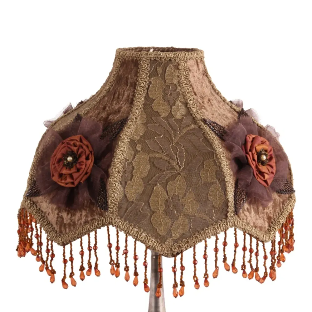 Lampshade Moulins Rusty Marron