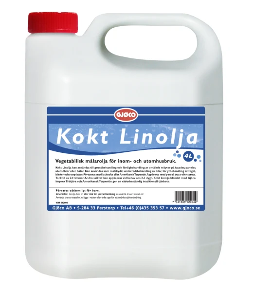 Lasernivå Gjøco Kokt Linolja 1l