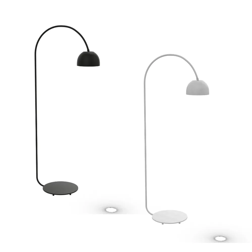 Lasernivå GOLVLAMPA BOB Vit
