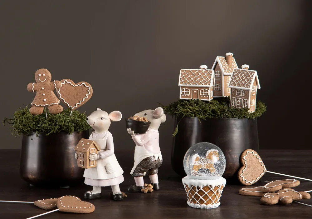 Lasernivå Pepparkakshus Stick Höghus