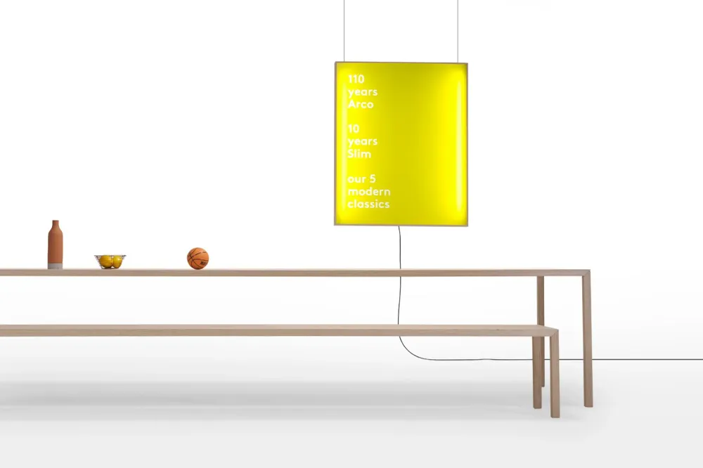 Lasernivå Slim+ Table rectangular 240x105x75
