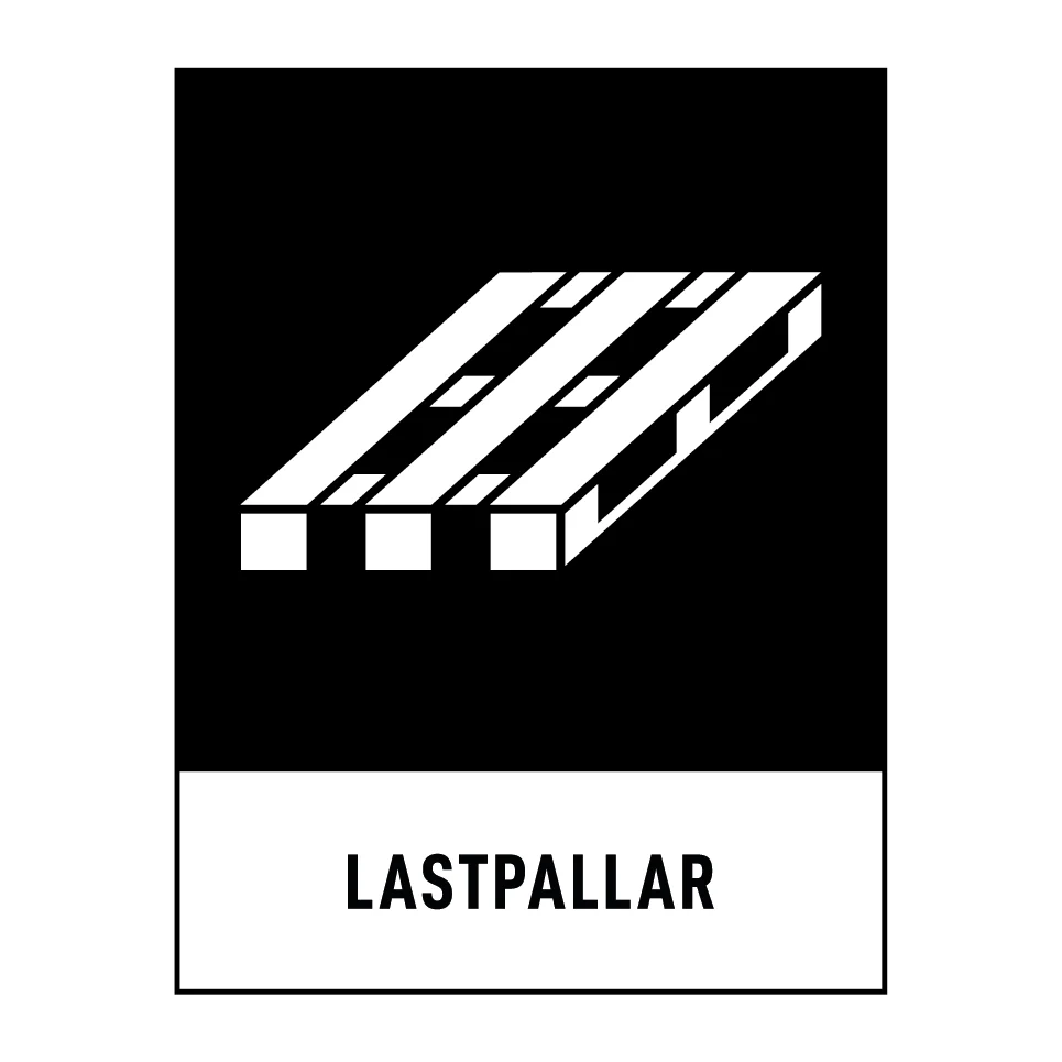 Lastpallar 180x235mm