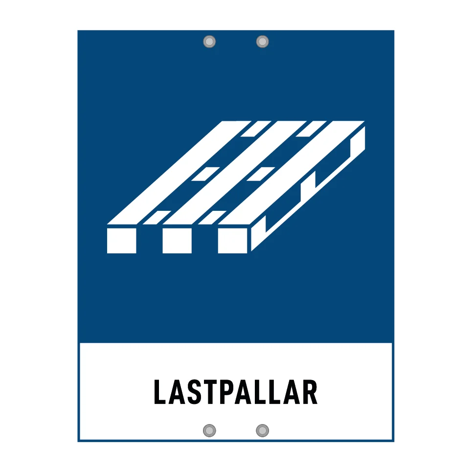 Lastpallar 180x235mm
