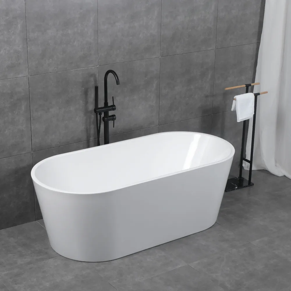Lykke Badkar Polar Överdådig 1600x750x580mm, vit