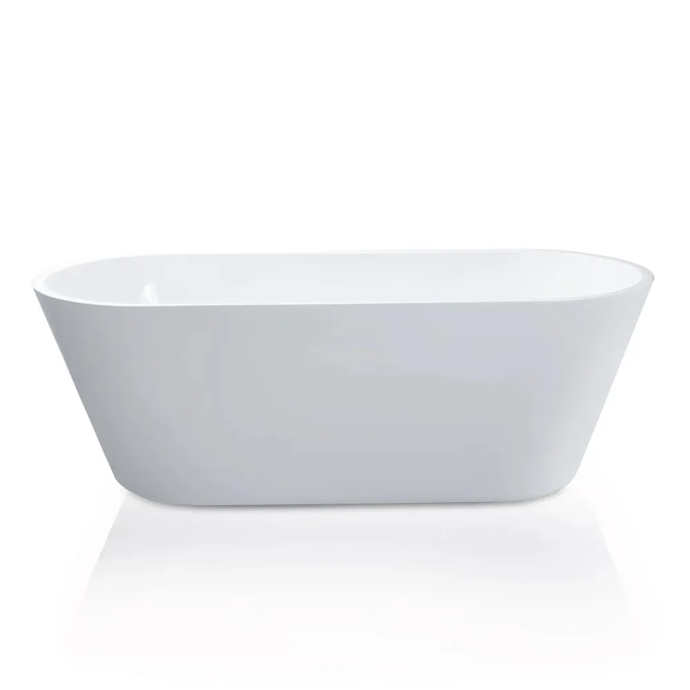 Lykke Badkar Polar Överdådig 1600x750x580mm, vit