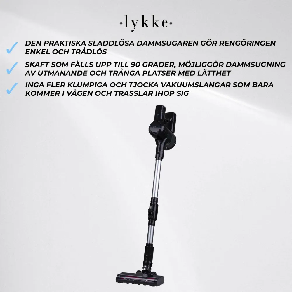 Lykke Sladdlös dammsugare Pro 1000 V2