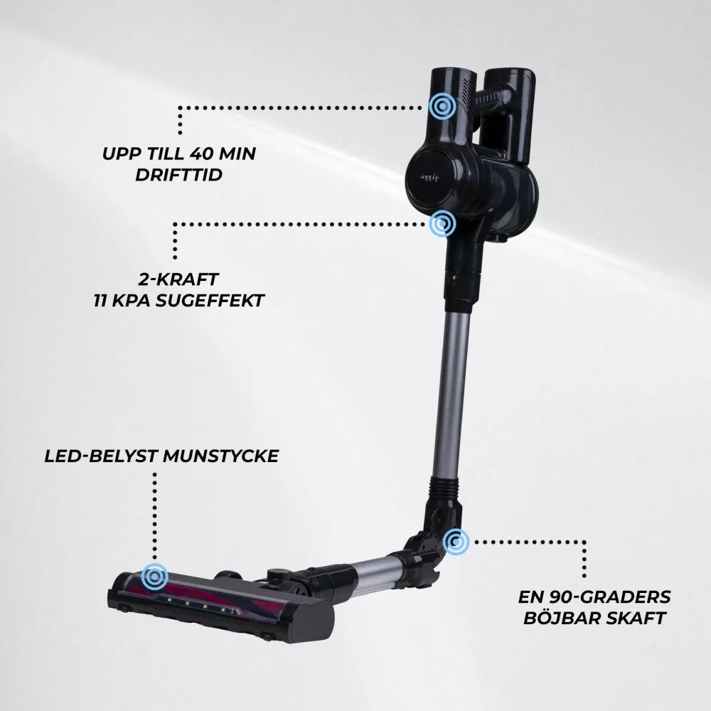 Lykke Sladdlös dammsugare Pro 1000 V2