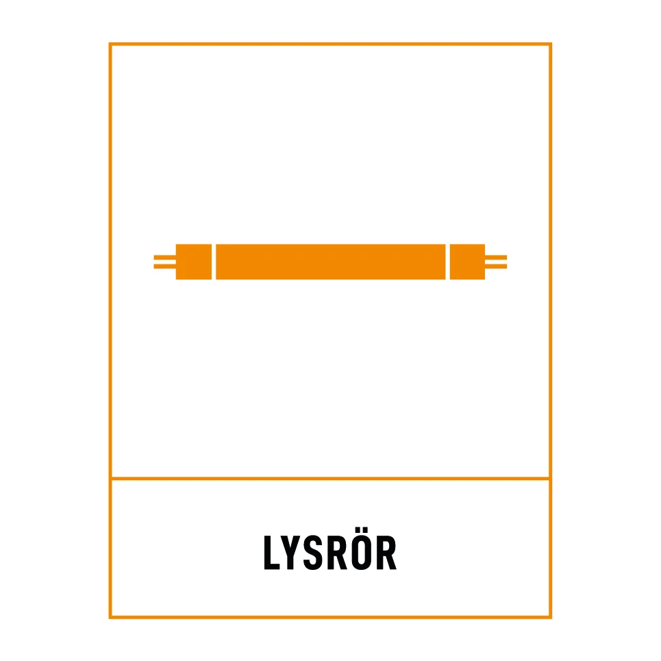 Lysrör 180x235mm