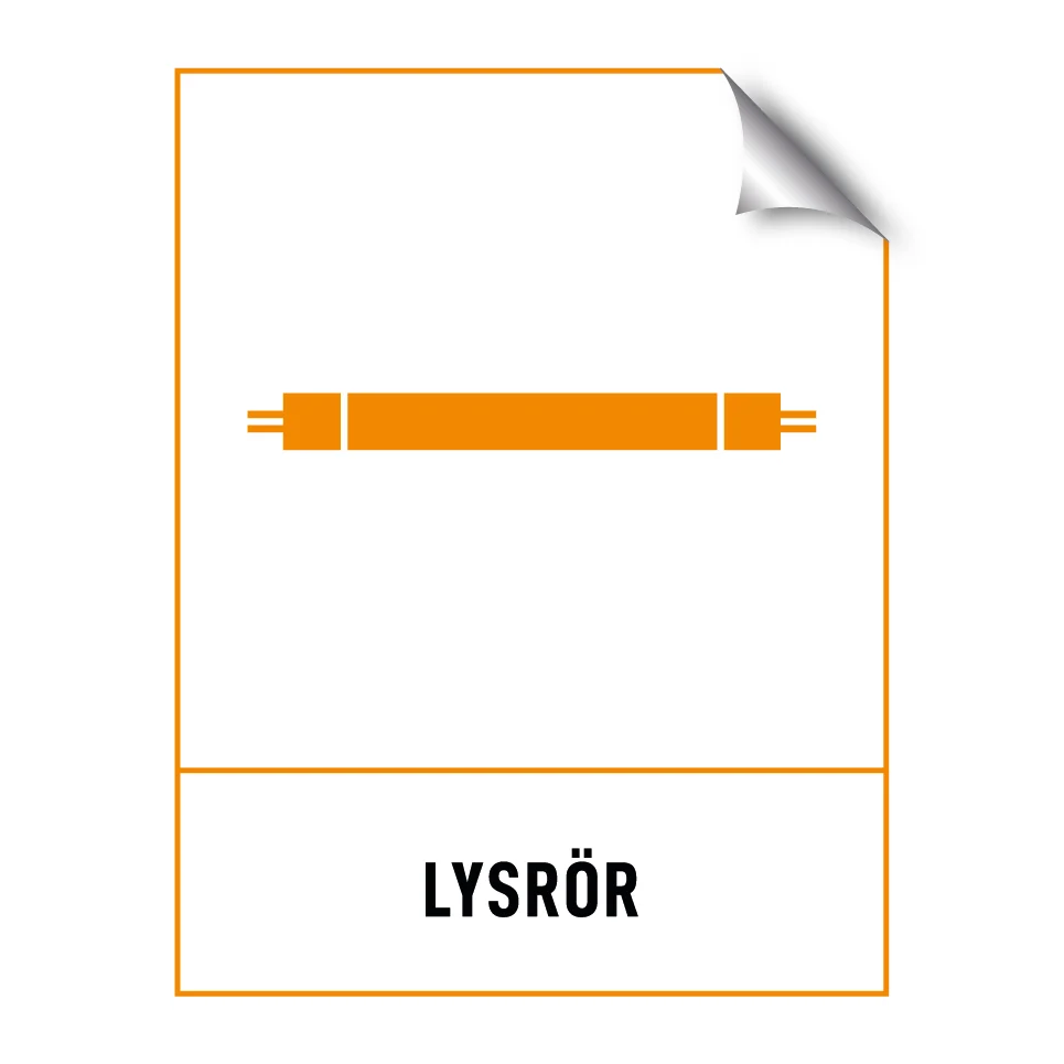 Lysrör 180x235mm