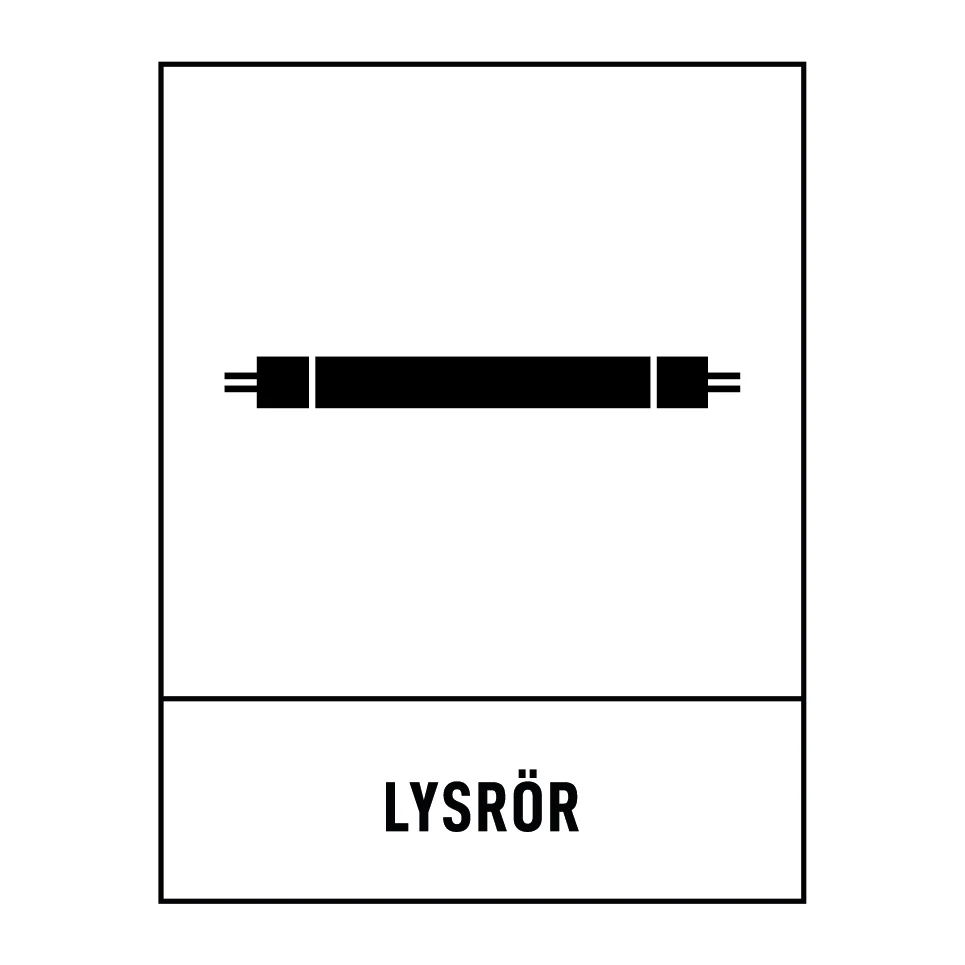 Lysrör 180x235mm