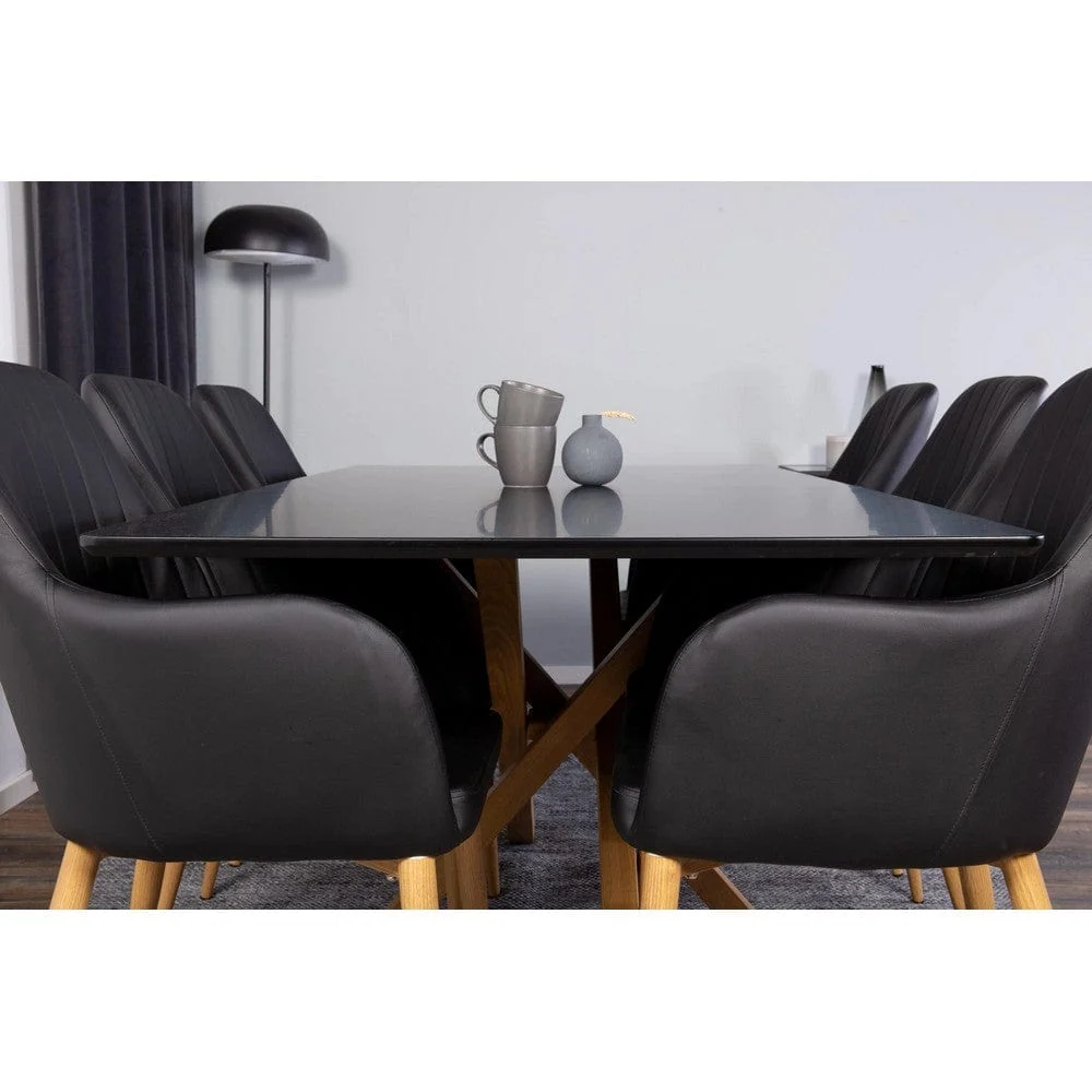 Magnetisk Venture Home Matbord Piazza Svart