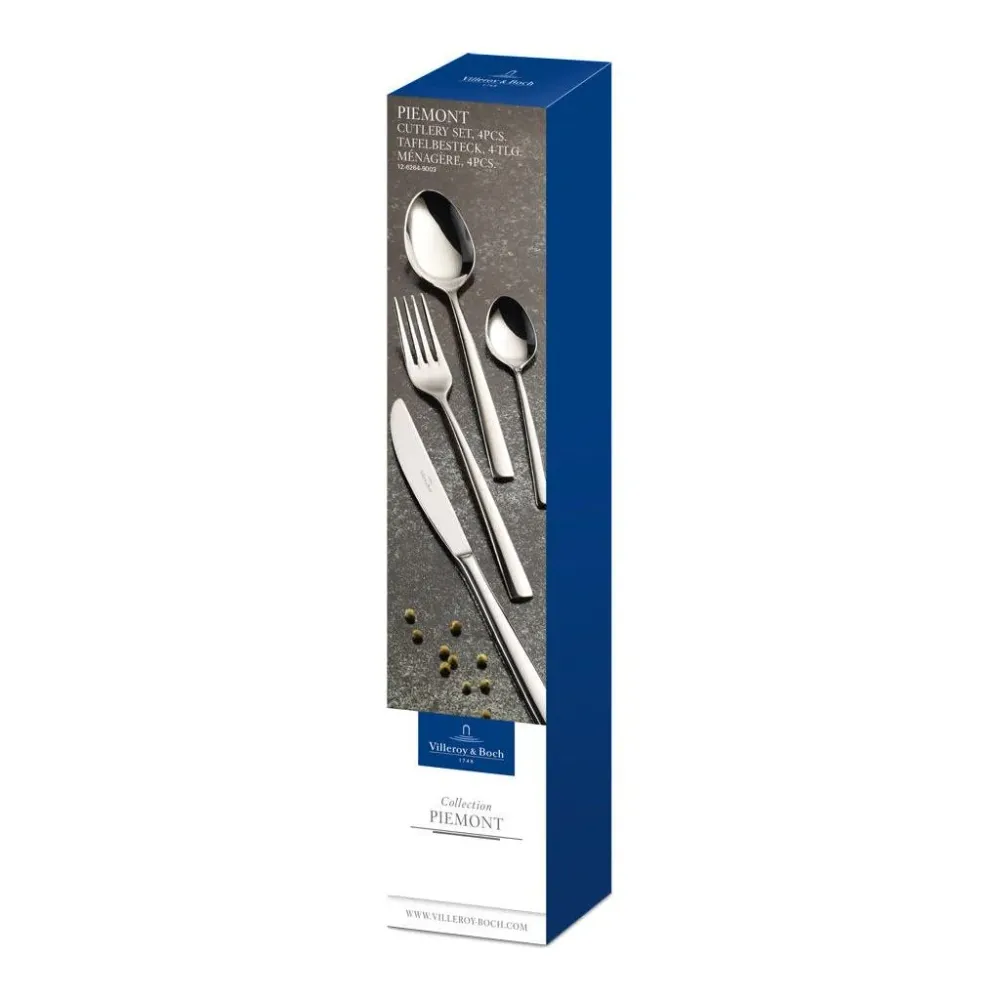 Magnetisk Villeroy & Boch Piemont Bestickset 4 delar