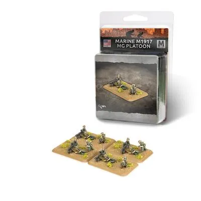 Marine M1917 MG Plutonen (x4) - Dense Kulspruta