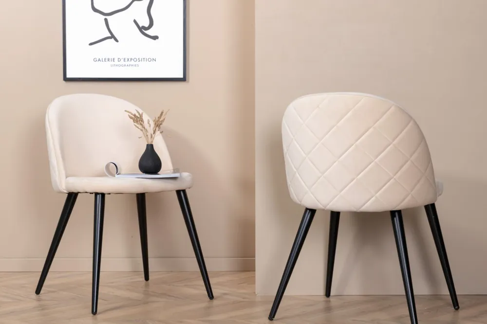 Matstol Venture Home Velvet Industrial Design