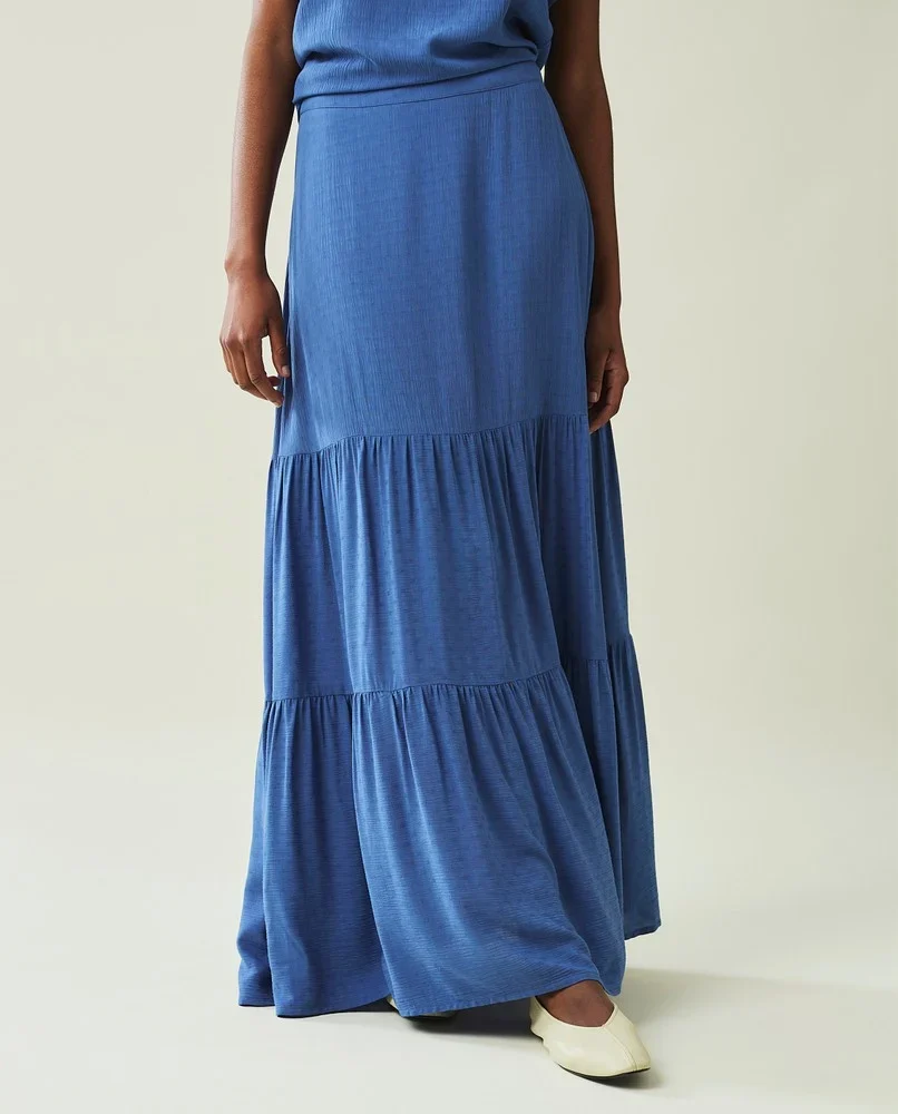 Melissa maxikjol i dobby viskos Azure Lexington Xs