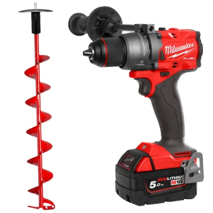 Milwaukee M18 FDD3 + Enkel 125