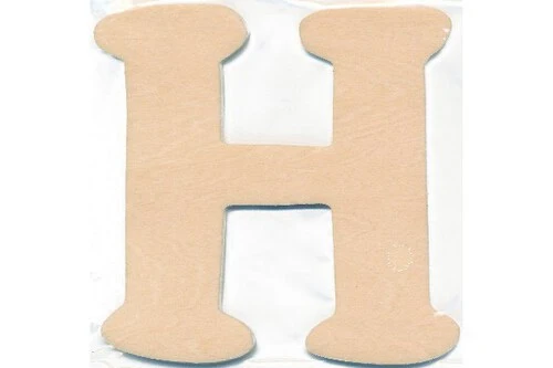 Multi-Function Träbokstav H 10Cm X 4Mm