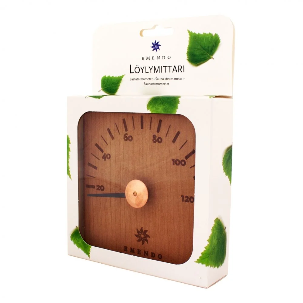 Multi-Purpose Emendo Bastutermometer I Trä