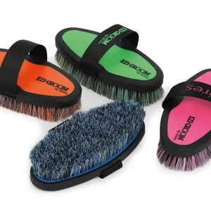 Multi-Purpose EZI-GROOM Grip Ryktborste Svart