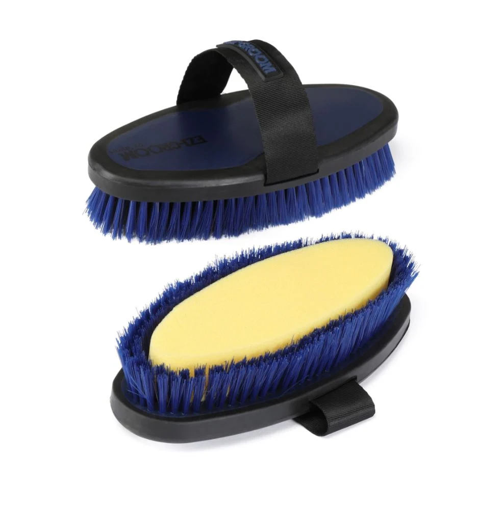 Multi-Purpose EZI-GROOM Grip Tvättborste Svart