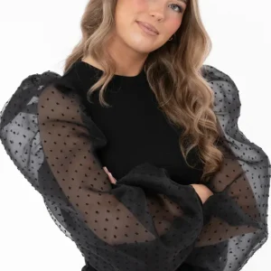 Multi-Purpose Genova Top Black Xs