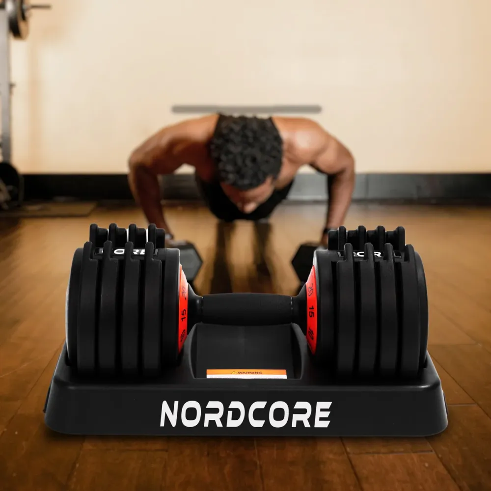 Nordcore 2 x Justerbar hantel Core, 50 kg