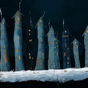Novel rope ladder all way to Flarken city Oinramad